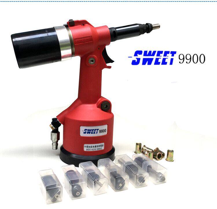 Sweet pneumatic pull cap gun automatic pull rivet nut gun M6M8 pull rivet gun pull mother gun SWT-9900