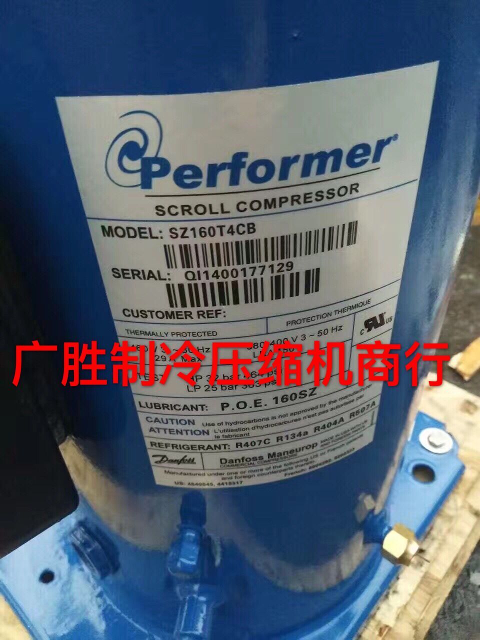 SZ160T4DB SZ160T4DC SZ160T4CC SZ160T4CB New original Danfoss compressor