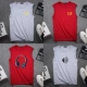 4 mảnh] áo vest nam không tay áo thun cotton cổ tròn rộng kích thước lớn thể thao mồ hôi vest thể thao vest bóng rổ - Áo vest cotton áo khoác vest nam hàn quốc