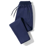 Спортивные осенние штаны, утепленные повседневные брюки, свободный прямой крой