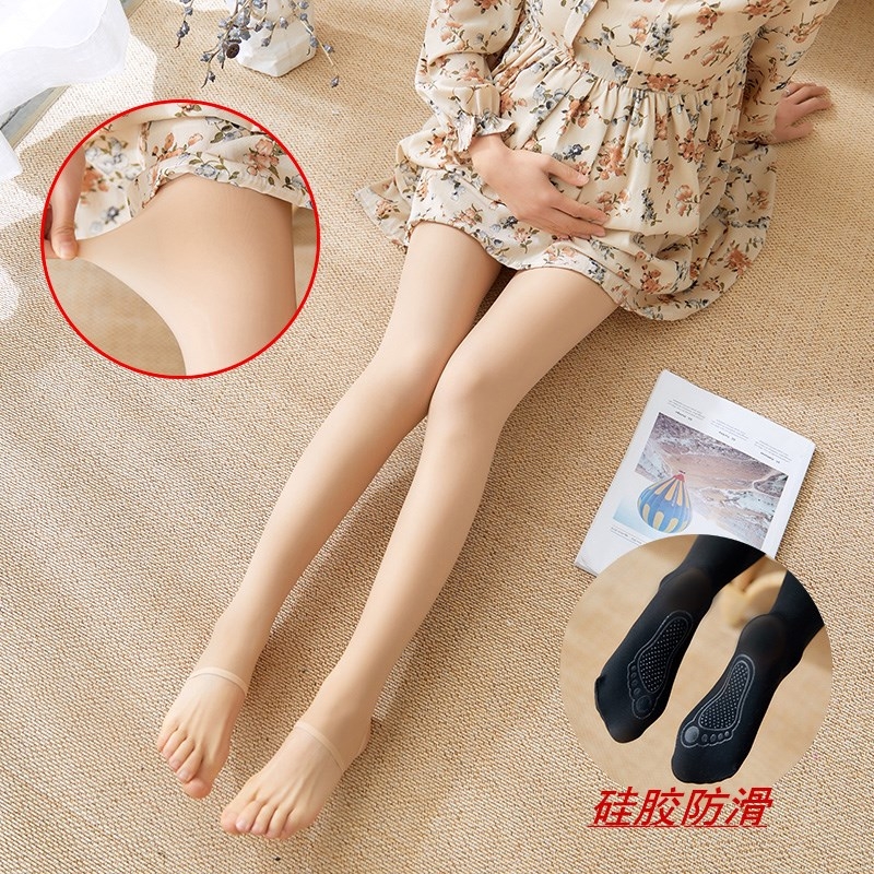 2021 Spring Maternity Steel Stockings Sole Silicone Non-slip Maternity Pantyhose Bare Leg Artifact Anti-Hook Leg Leggings