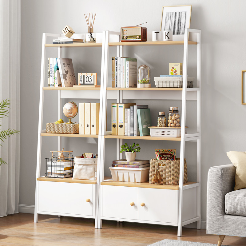 Living room Nordic bookshelf rack floor ins wind bedside manicure display rack model blind box storage display rack
