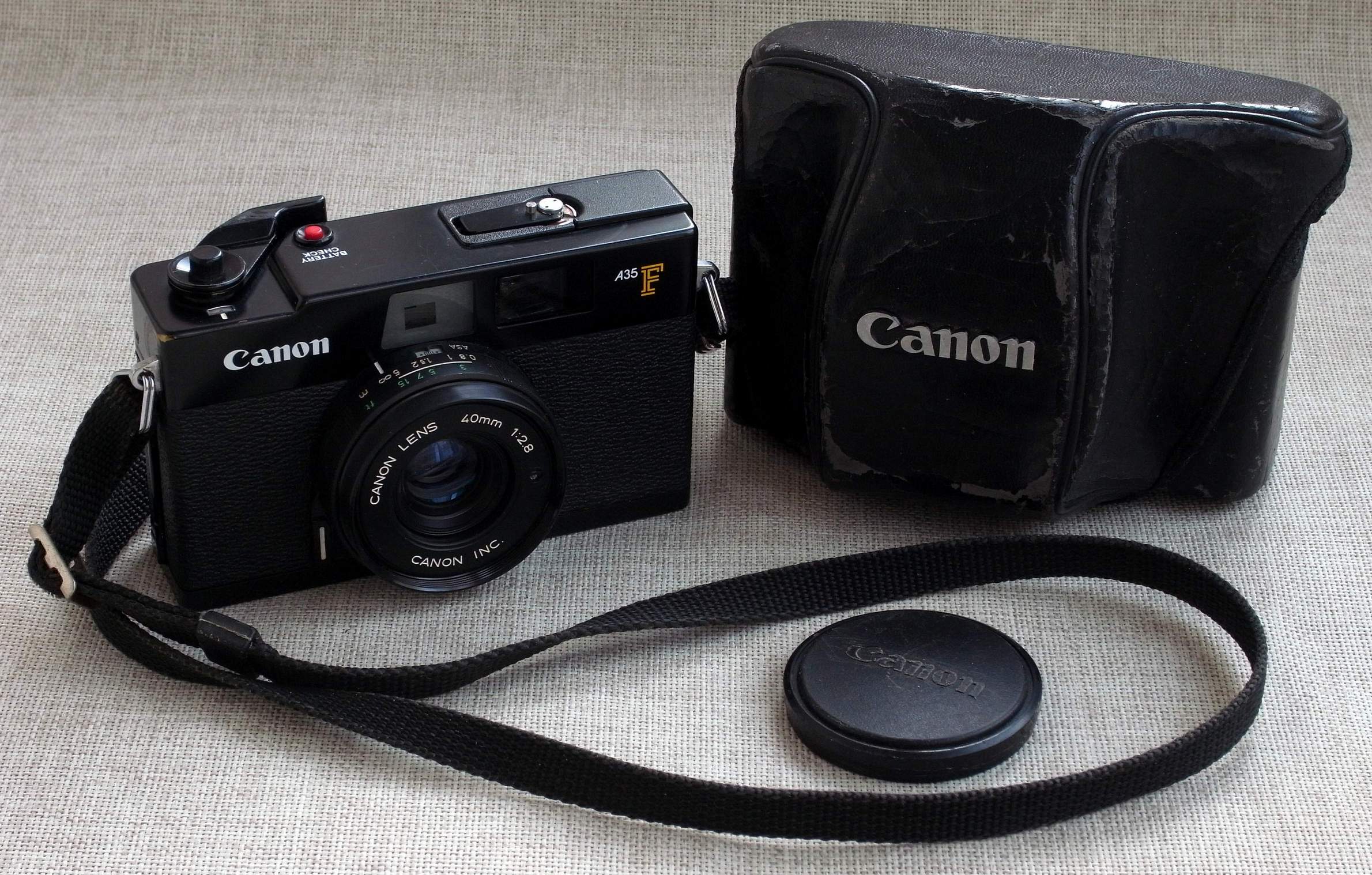 Canon A35F胶卷相机：复古摄影爱好者的新宠！801388型号带你重温经典！-收藏相机-淘宝好物网