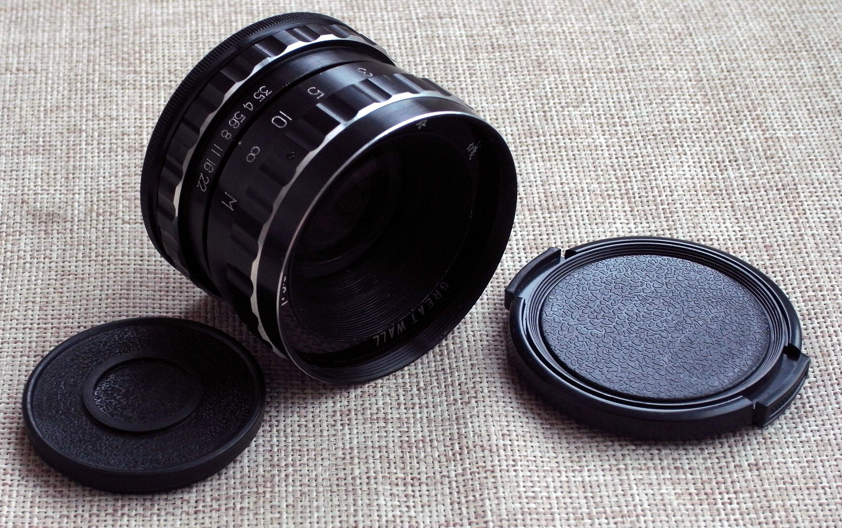 GREAT Wall 120 MEDIUM PICTURE MONOCULAR CAMERA 90MM F3 5 STANDARD CAMERA LENS 36398