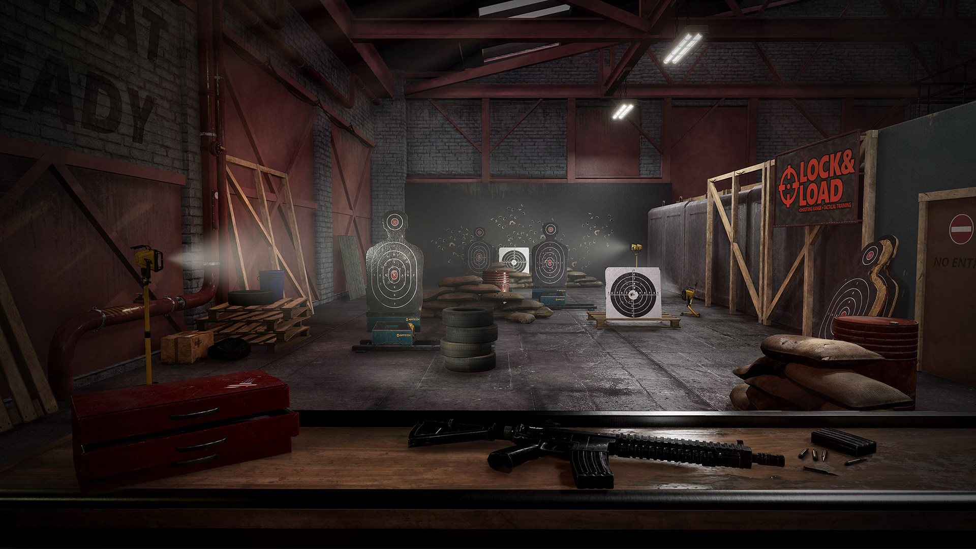 Unreal - Modular Target Practice Hangar 4 23 - 4 26