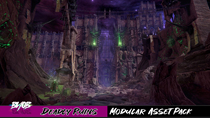 Unreal-Deadly Ruins-Modular asset pack
