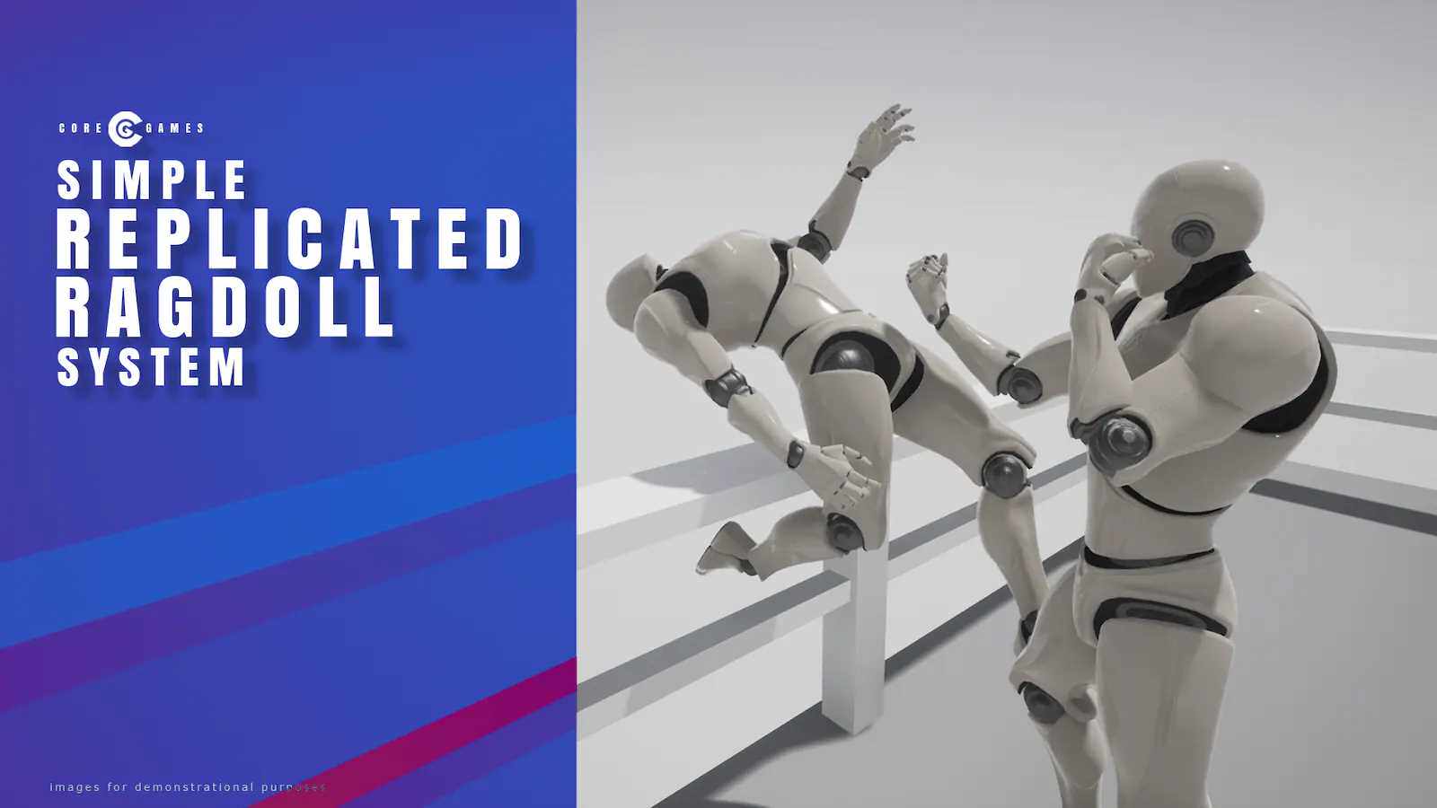 Simple Replicated Ragdoll System布娃娃蓝图 虚幻 UE4 27