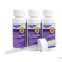 Off-the-shelf equate womens Minoxidil Hair Regrowth Treatment 3-Mont
