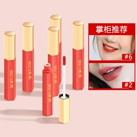 Lip glaze không thấm nước dưỡng ẩm thối màu cà chua thỏi son tương đương thay thế mờ mờ nữ sinh viên nhuộm môi lỏng môi bóng - Son bóng / Liquid Rouge 	son bóng focallure	