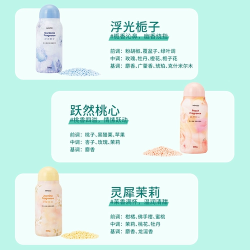 Miniso, парфюмированный антибактериальный свежий кондиционер со стойким ароматом, долговременный эффект