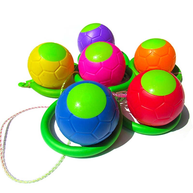 Jumping ball children's toy sports jumping ball kindergarten jumping ball rotating throwing corner ball
