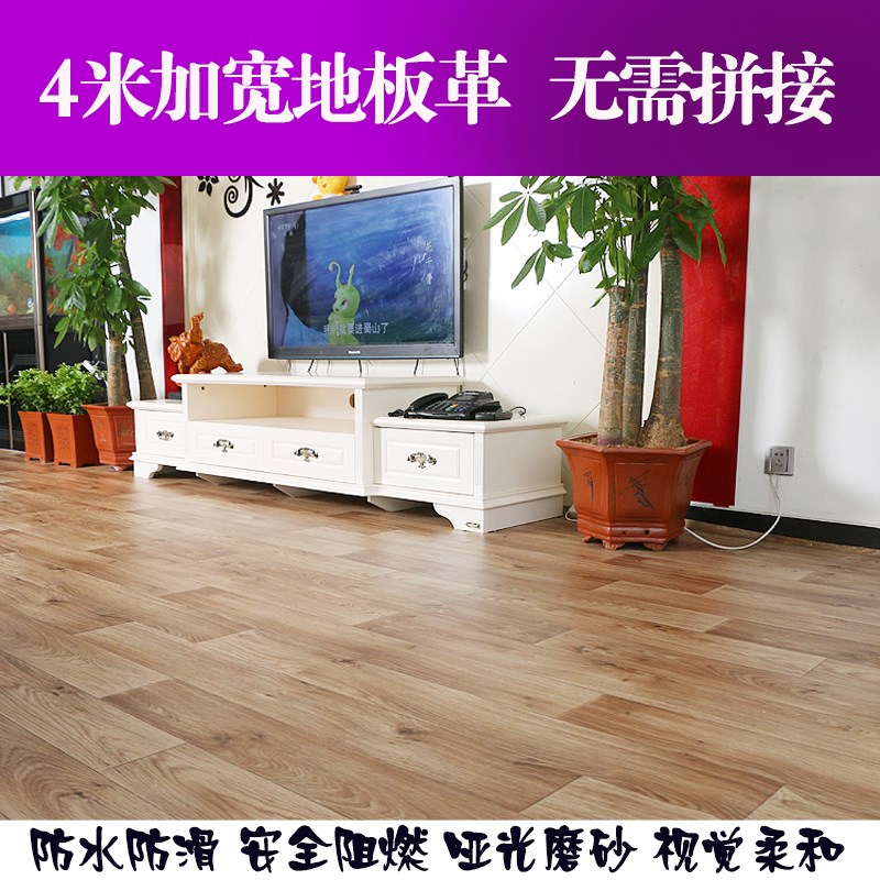 PVC coil wear resistant waterproof household 2 5-3-3 3-3 6-4 m wide and widening floor leather