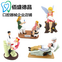 Dental Ornament Teeth Cornish Creative Models Pendulum pieces Tooth Handicraft Exhibition Cabinet Decorations