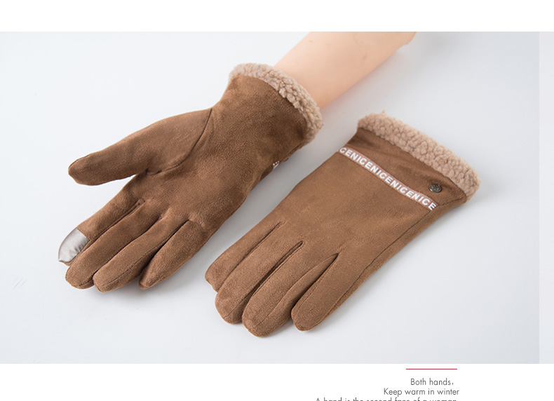 Gants pour homme en velours - Ref 2781679 Image 15