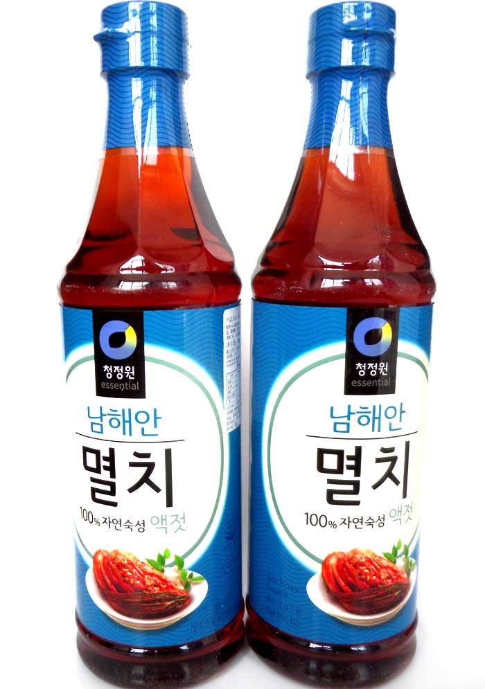 South Korea Imports Clean Garden Fish Dew Fish Juice Han Style Kimchi Spicy Cabbage Seasoned Seafood Juice 1000g