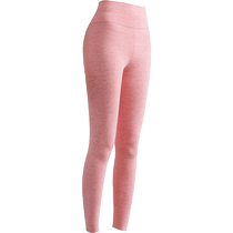 DeRong heated silk warm pants for women seamless bottoming autumn pants for winter plus velvet and thickened high-waisted cotton woolen pants.
