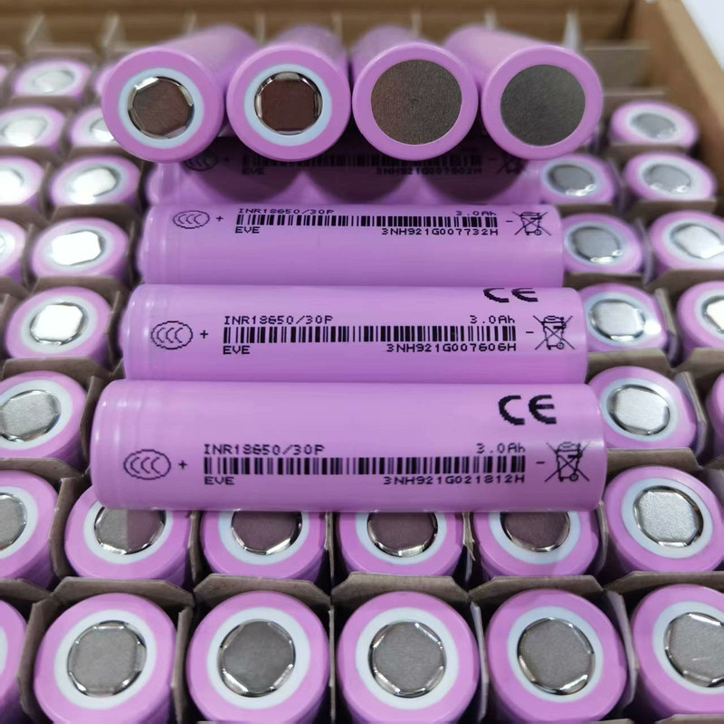 Brand New Yiwei Genuine A-Grade 18650 30P3000Mah 3.7V High-Power 10C Battery for Electric Vehicles and Power Tools