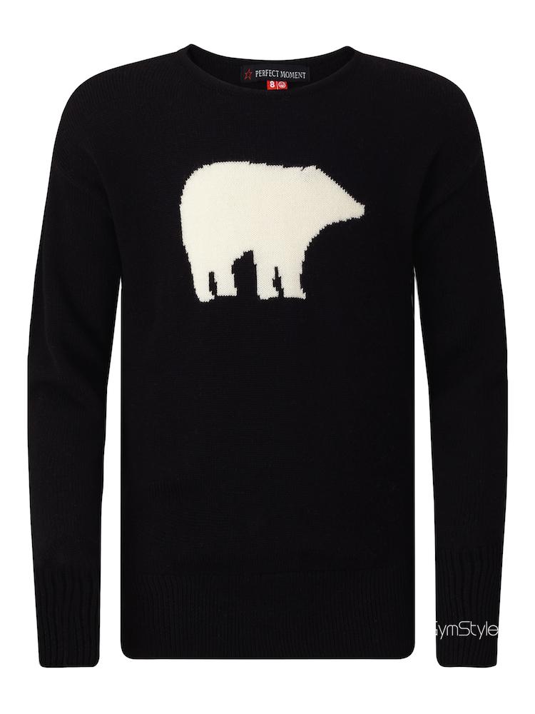 Thâm Quyến Gymstyle x France Perfect Moment Áo len len merino trẻ em vùng cực - Áo len thể thao / dòng may áo cardigan len mỏng