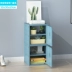 Tủ sách hiện đại đơn giản kết hợp miễn phí với tủ khóa kệ sàn đơn giản tủ lưu trữ đơn giản - Buồng tủ để giày Buồng