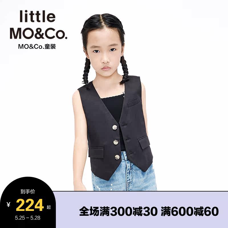 little-moco children dress summer new men and women dresses casual suits Machia Western suit