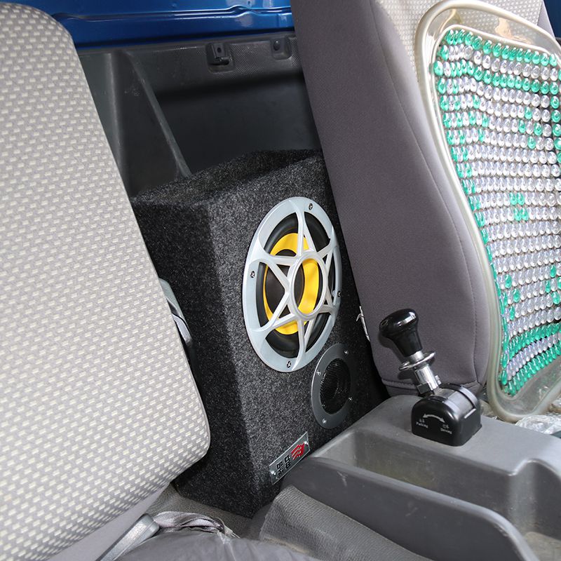 Junnuo car bass horn 24V Special bass truck audio Modification 12V car speaker ultra-thin Bluetooth