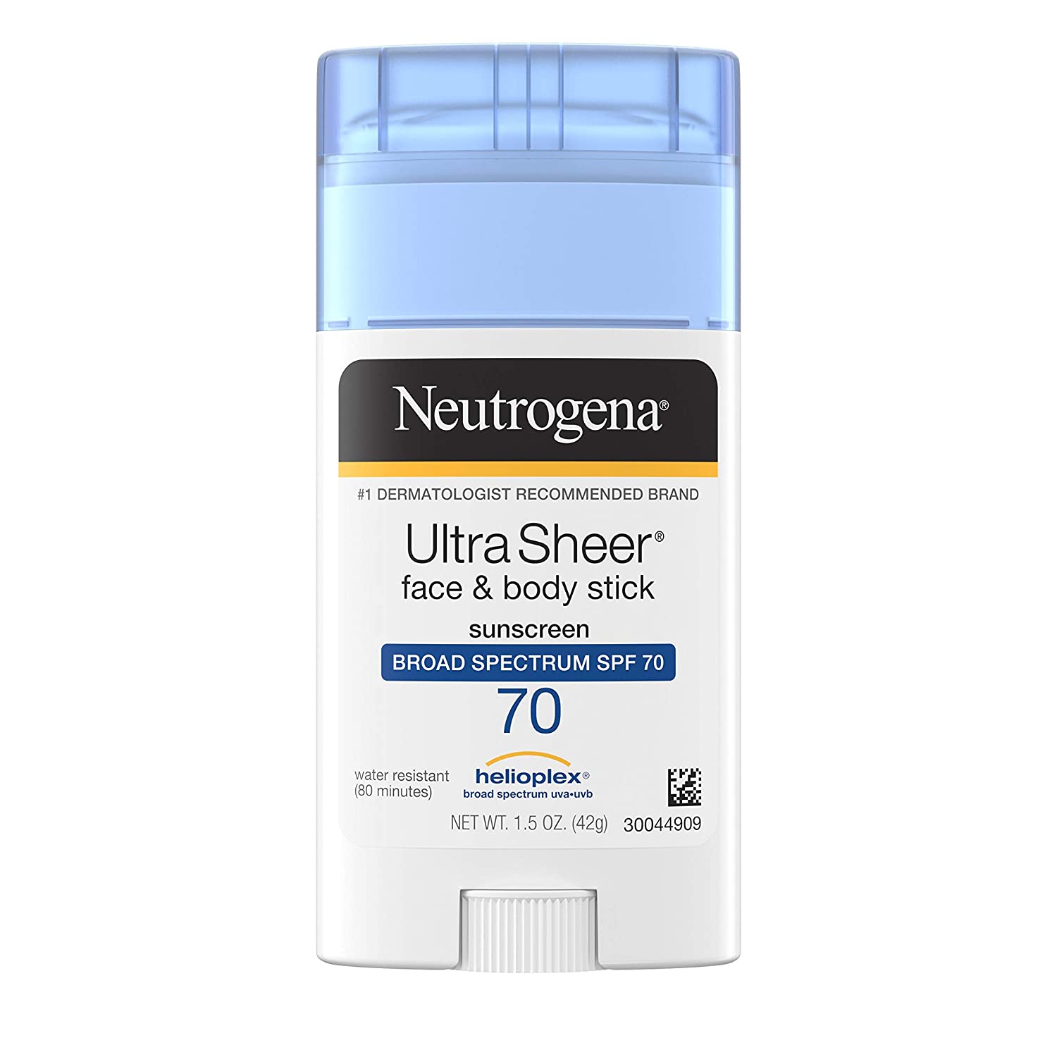 Spot Neutrogena luteqing Ulta Sheer SPF70 body facial sunscreen stick 42g2023 7