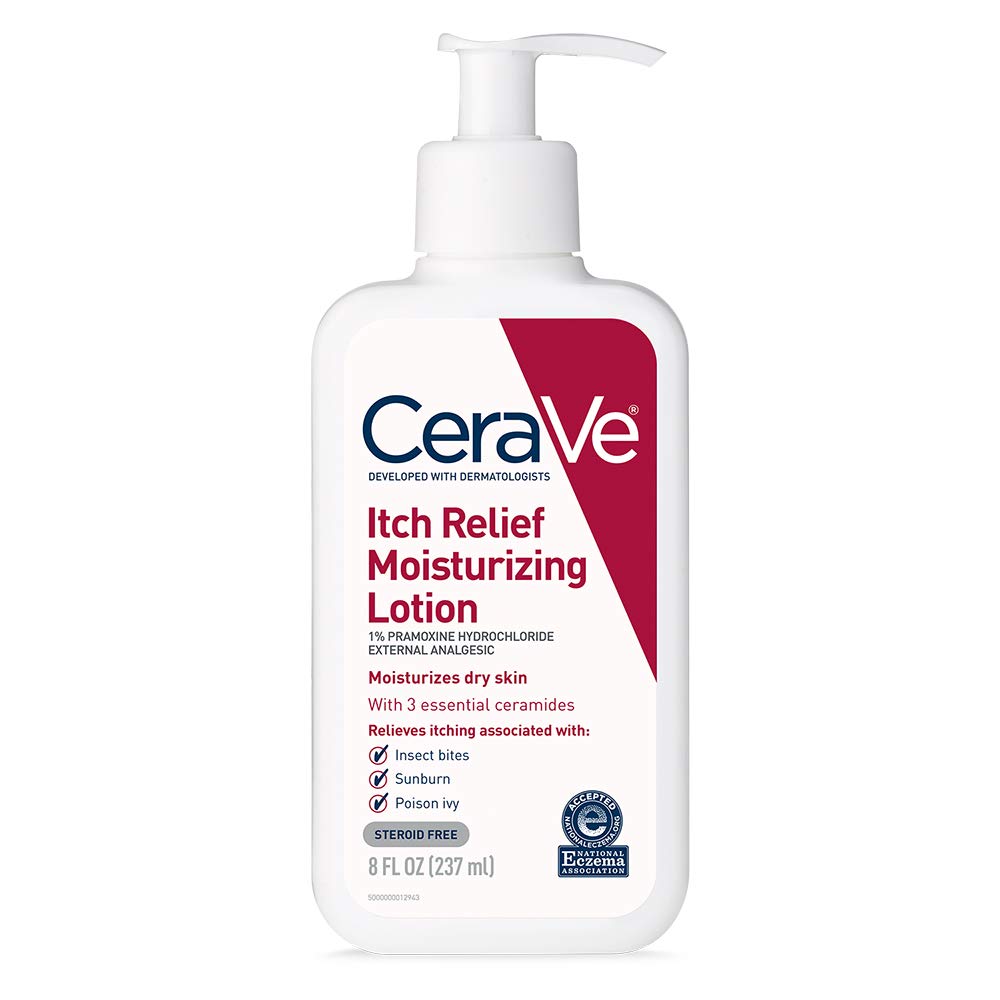 Spot US Cerave Itch Relief Stop* Itch Soothing Dry Moisturizing Lotion Dry Skin 237ml