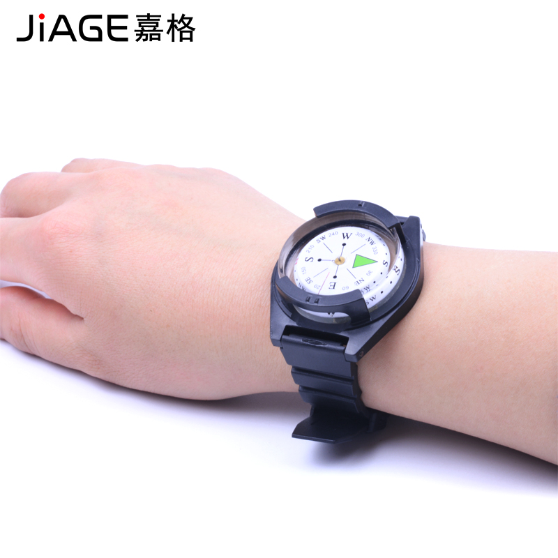 Gagger outdoor strong magnetic charge liquid hand watches refer to the North Pin Watches-Oriented Cross-country Compass size student movement