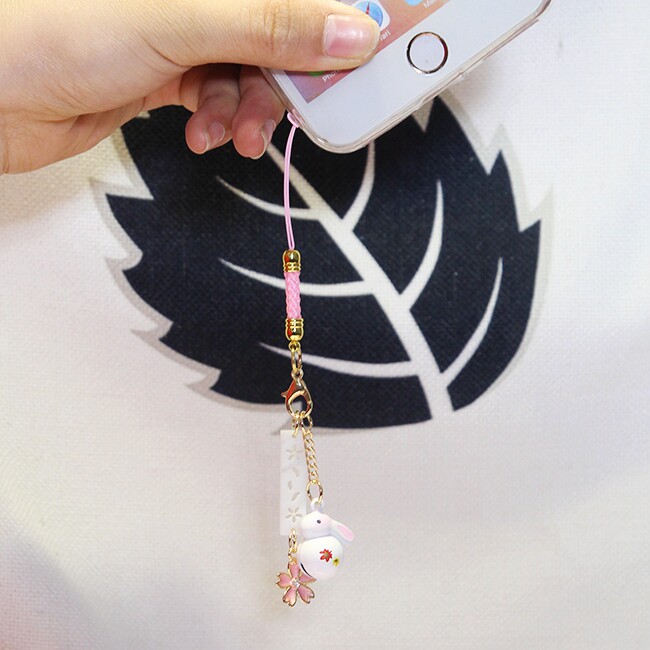 Golden Pig Bell Pendant