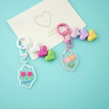 Ювелирное украшение, брелок, аксессуар для сумки, украшение на сумку, градиент, подарок на день рождения