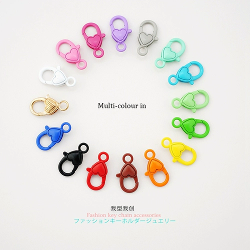 Брелок, подвеска, ремешок ручной работы в виде сердечка, сумка, Южная Корея, широкая цветовая палитра