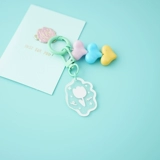 Ювелирное украшение, брелок, аксессуар для сумки, украшение на сумку, градиент, подарок на день рождения