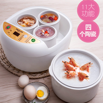 Life diary DDG-K501 Ceramic electric stew pot Soup porridge pot Water-proof stew pot Automatic reservation birds nest