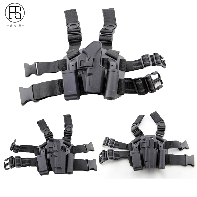 Crossing the fireline CF stage props 1911 92 17 plastic legs fast pull pistol and leg tied a shotgun