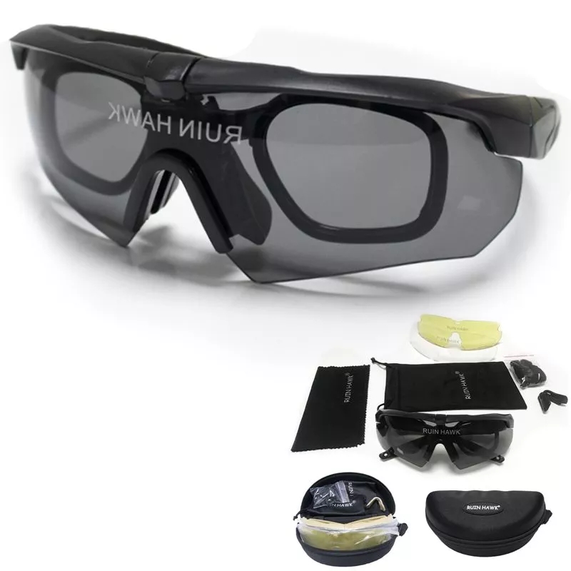 Annihilar Tactical Polarized Anti-Goggles Bulletproof Glasses Military Fans Goggles Outdoor CS Special Soldier Shooting Riding Equipment