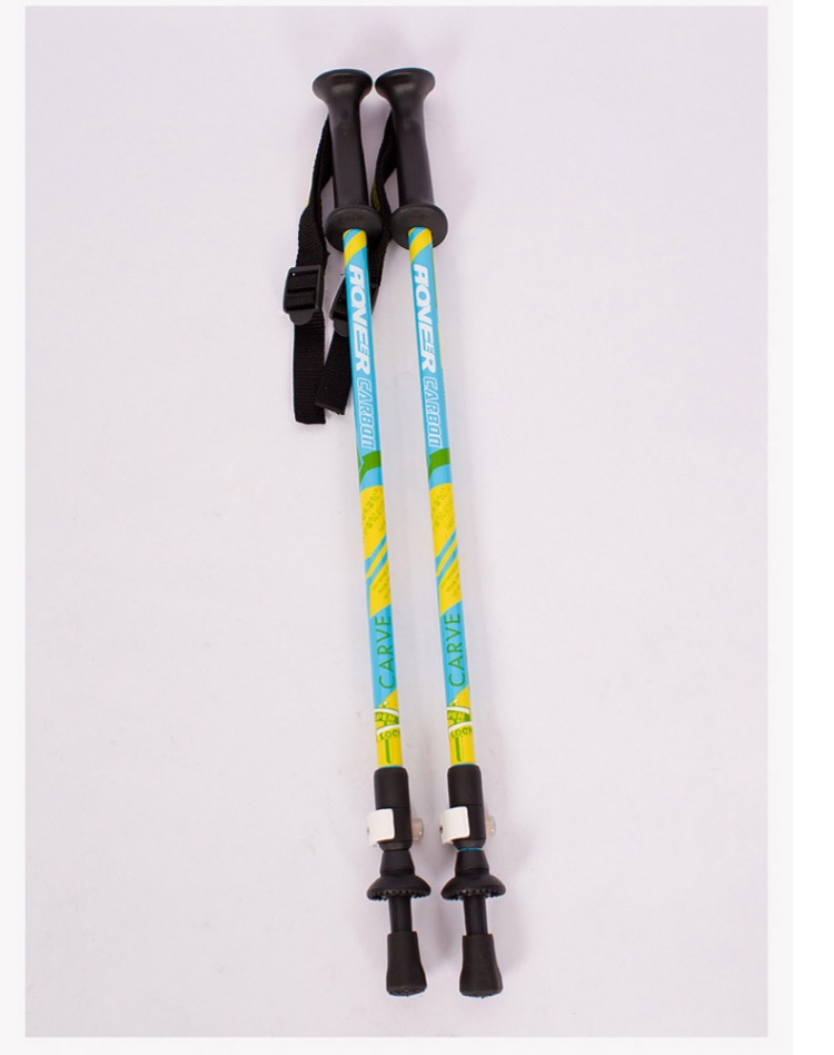 Trailblazer trẻ em đi bộ leo núi Ultralight gậy kính thiên văn Ultralight đi bộ leo núi gậy thiết bị du lịch ngoài trời gậy trượt tuyết