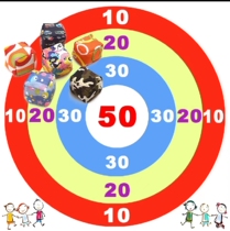 Team building props sandbag throwing target disc outdoor games team interactive development equipment childrens fun sports meeting