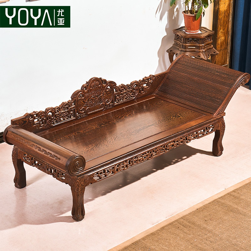 Redwood furniture chicken wings and Guishan couch new Chinese solid wood precious bedBeauty precious chair Antique lounge chair