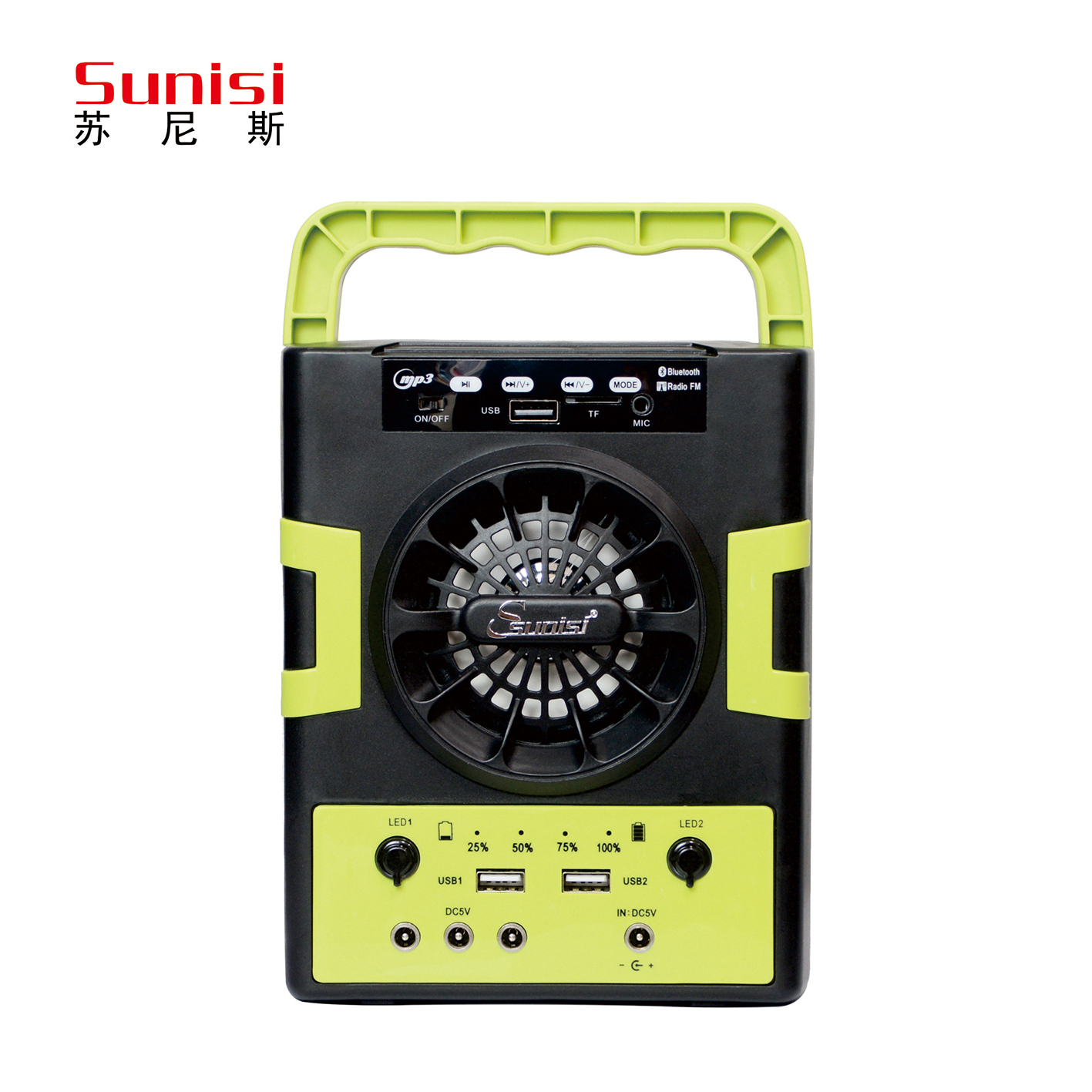 Wireless bluetooth speaker mobile portable outdoor small audio solar charging field camping lighting charging treasure