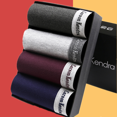 曼蝶妮夏季轻薄3条男士内裤