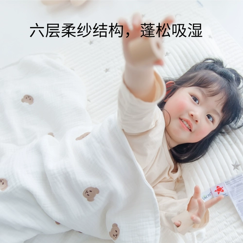 LEACH Детское марлевое хлопковое банное полотенце, мягкое одеяло для новорожденных