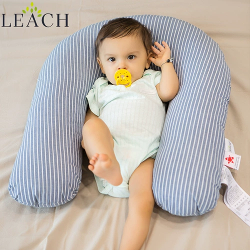 LEACH Детская подушка для шеи для сна для кормящих грудью для новорожденных, с защитой шеи