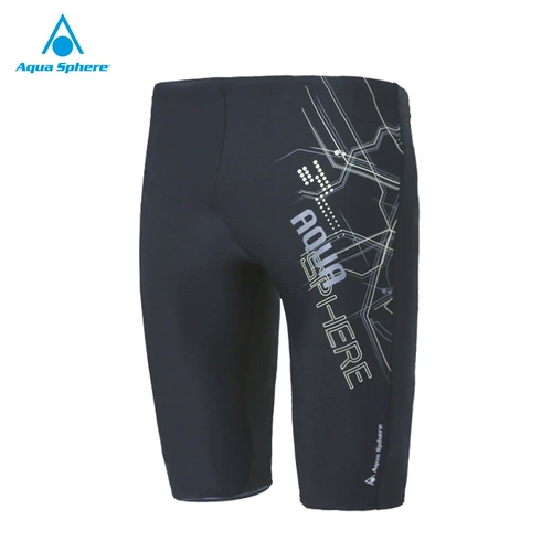 Профессиональные гоночные гонки Aquasphere Properian Racing Shrunks Мужские пять штанов Анти -эмбаррассии и коленного купальника Мужчина по профессиональному обучению