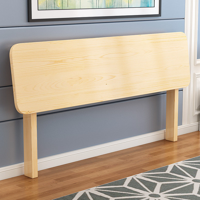 Custom single buy simple solid wood bed head 1.8 backrest board 1.5 economy type single bedside tatami double bed head