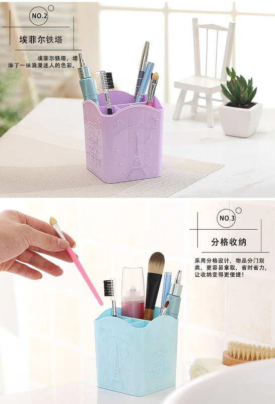 Bộ dụng cụ làm móng châu Âu Bộ đầy đủ Bộ cửa hàng Mở hộp đựng bút Nail Hộp đựng máy tính để bàn sáng tạo Phong cách Hàn Quốc đơn giản - Công cụ Nail dụng cụ làm nail cơ bản