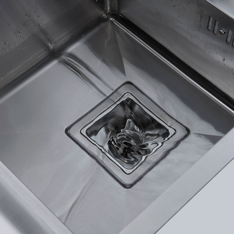 Description Picture 5 of itemNanometer 304 Stainless Steel Sink Small Size Cover Hidden Single Kitchen Sink