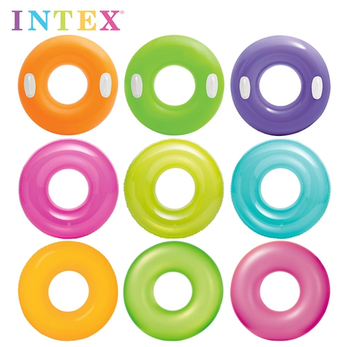 Intex, большой плавательный круг для взрослых, увеличенная толщина