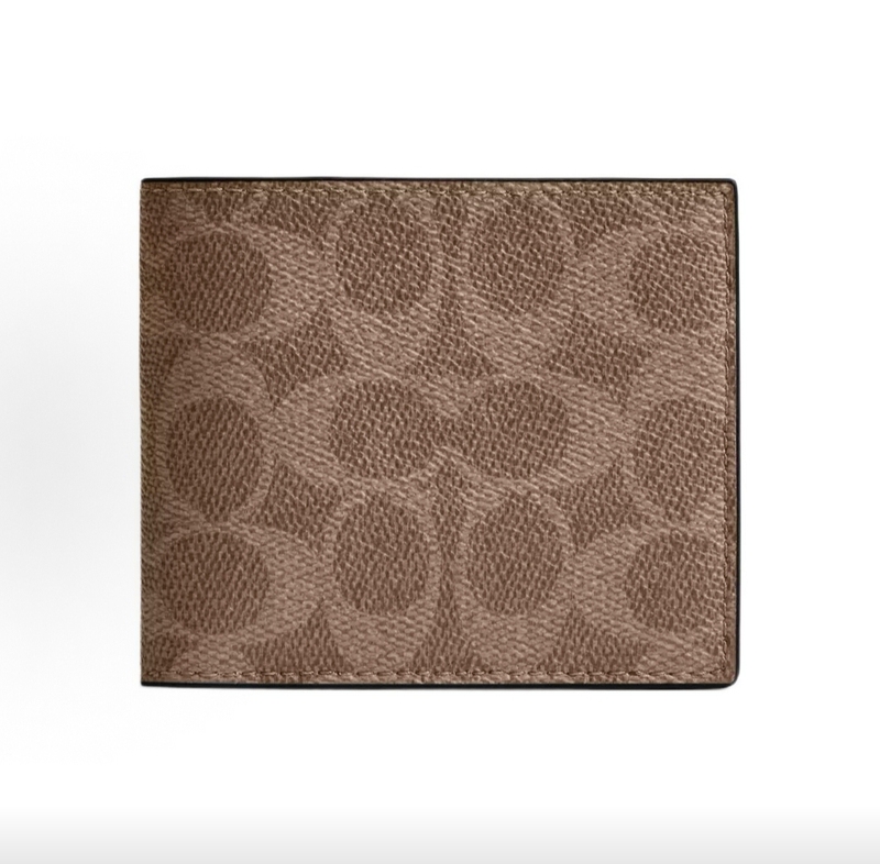 Coach Men's Wallet Billfold Printed Wallet Gift for Boyfriend Cy394 Birthday Qixi Gift