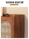 Solid Wood Shoe Cabinet for Home Entrance, Integrated Wall-Mounted Shoe Rack, Multi-Layer Shoe Storage Solution