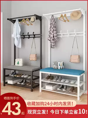 Shoe rack simple doorway household storage artifact into the house can be used to change shoes, stool, dormitory, economical space to wear shoe cabinet